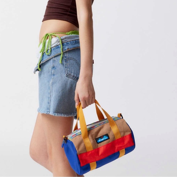 Kavu Bags Kavu Manastash Mini Duffle Canvas Bag Brand New With Tags